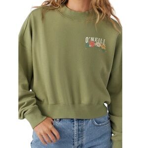 O'Neill Moment Crop Graphic Sweatshirt